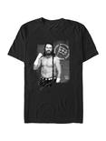 WWE Sami Zayn Portrait Logo T-Shirt, BLACK, hi-res