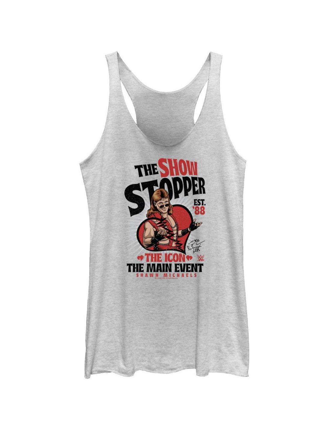 WWE Shawn Michaels The Show Stopper Girls Tank, WHITE HTR, hi-res