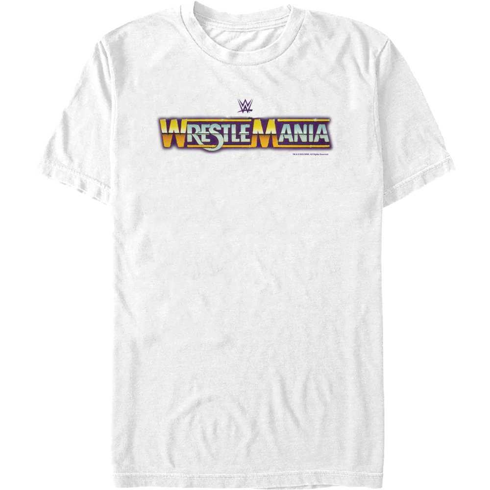 WWE WrestleMania Retro Logo T-Shirt, , hi-res