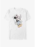 Disney Minnie Mouse Hearts Surprise Big & Tall T-Shirt, WHITE, hi-res