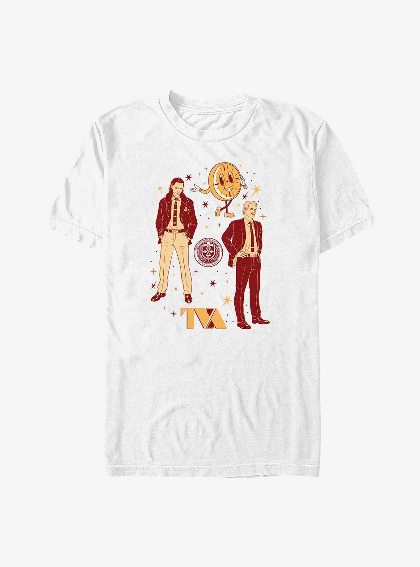 Marvel Loki For All Time Big & Tall T-Shirt, WHITE, hi-res