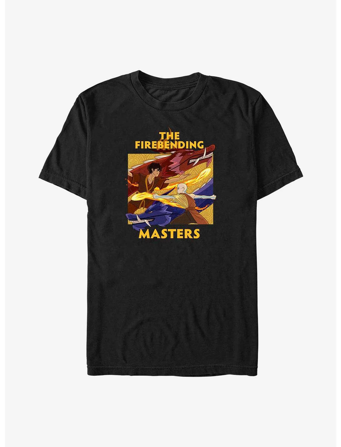 Avatar: The Last Airbender Firebending Masters Big & Tall T-Shirt, BLACK, hi-res