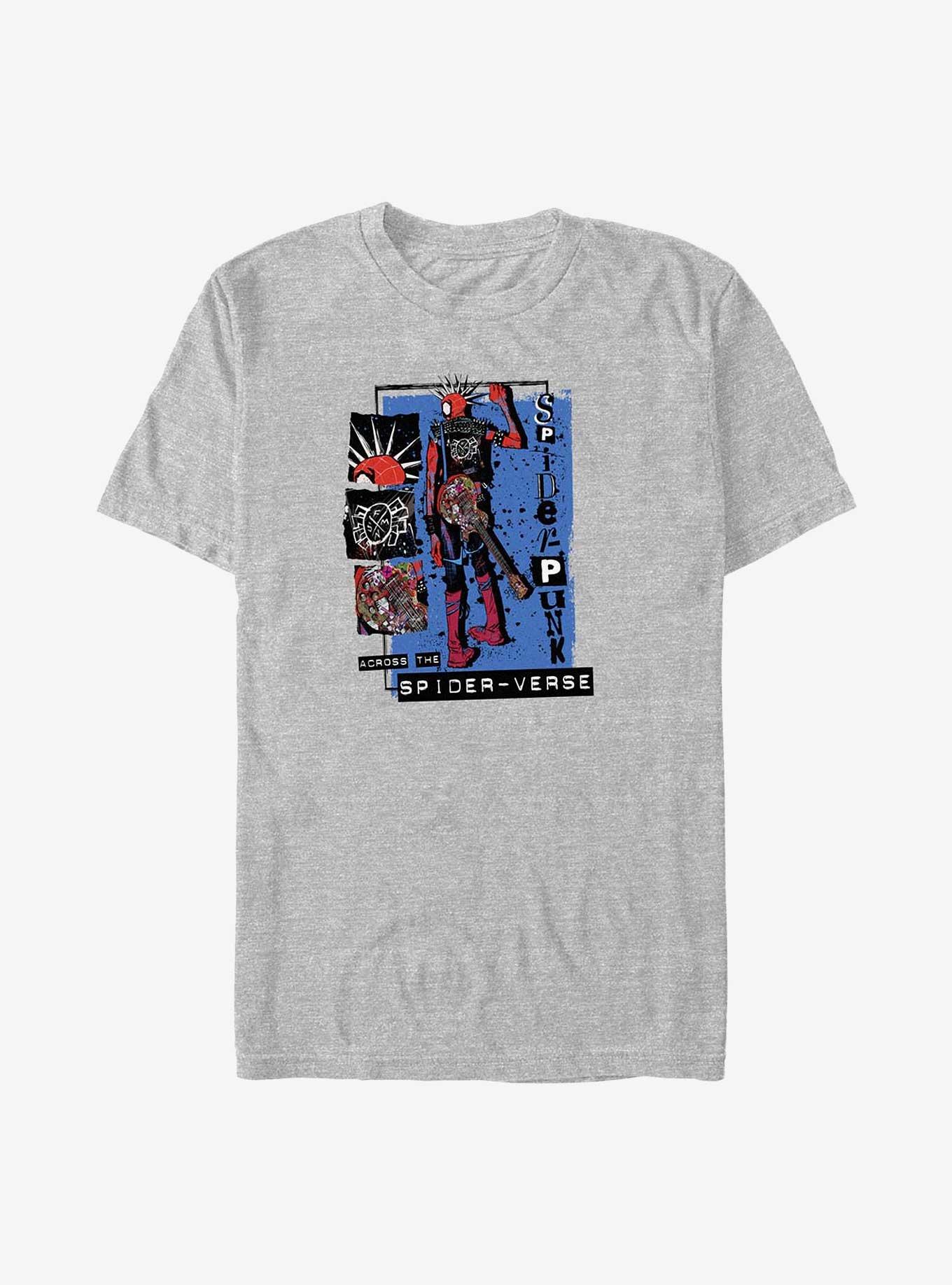 Marvel Spider-Man: Across the Spider-Verse Punk Power Big & Tall T-Shirt