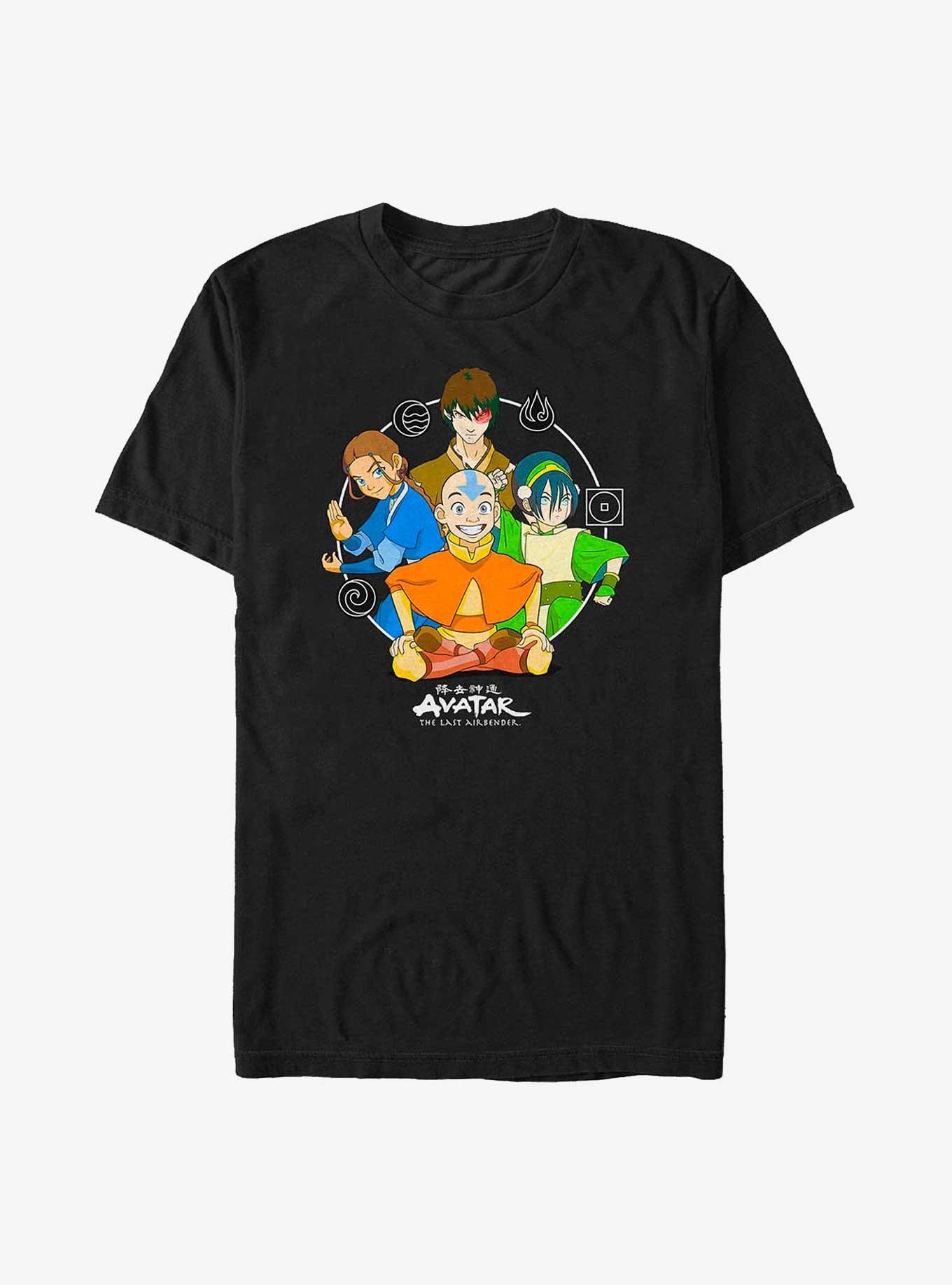 Avatar: The Last Airbender Master Class Big & Tall T-Shirt, , hi-res