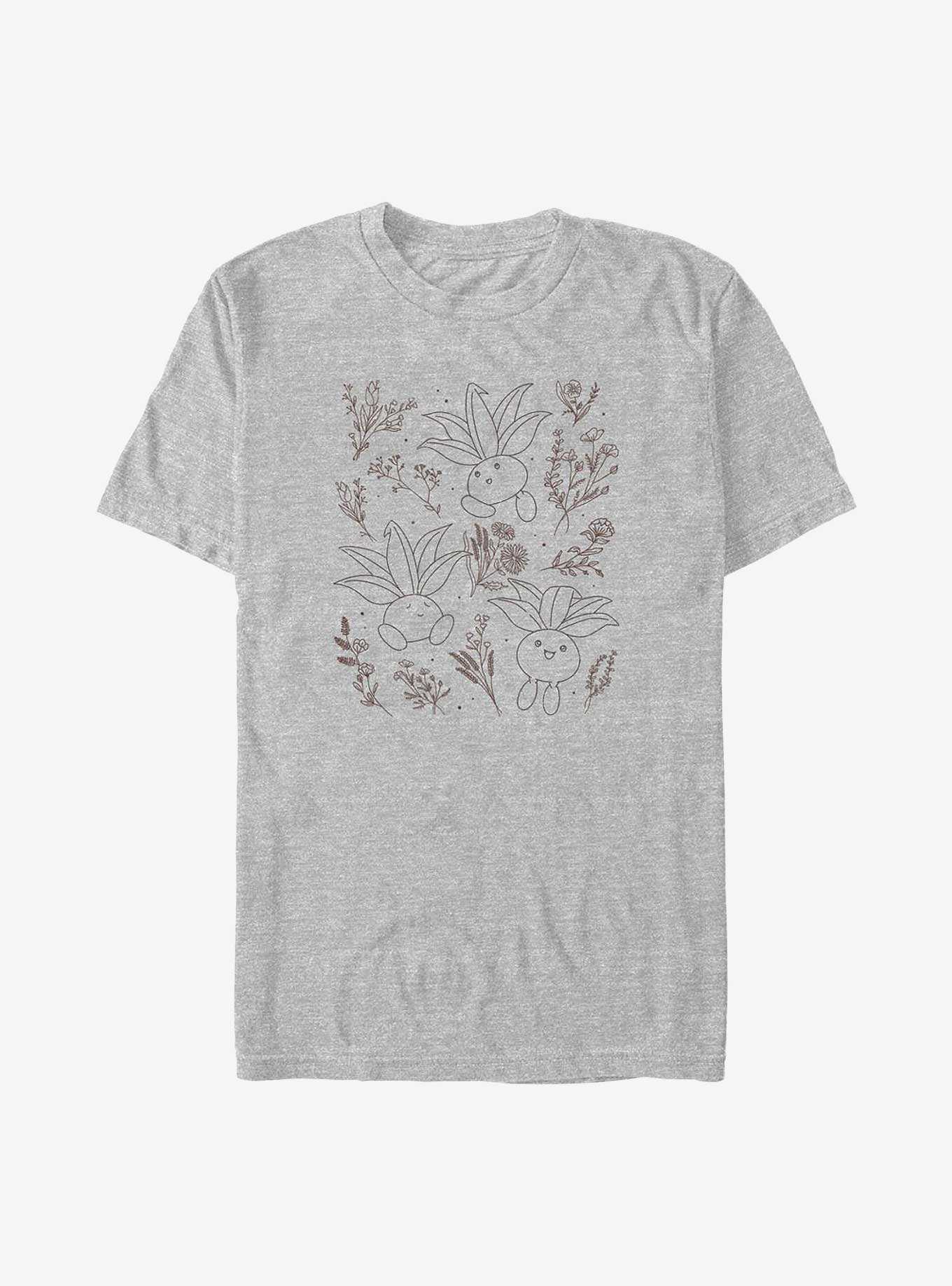 Pokemon Forest Flowers Big & Tall T-Shirt, , hi-res