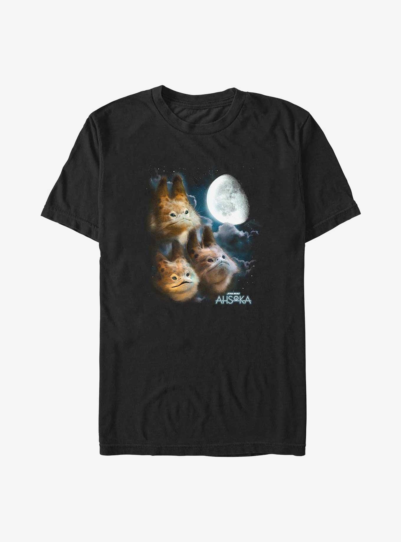 Marvel Ahsoka Three Loth-Cat Moon Big & Tall T-Shirt