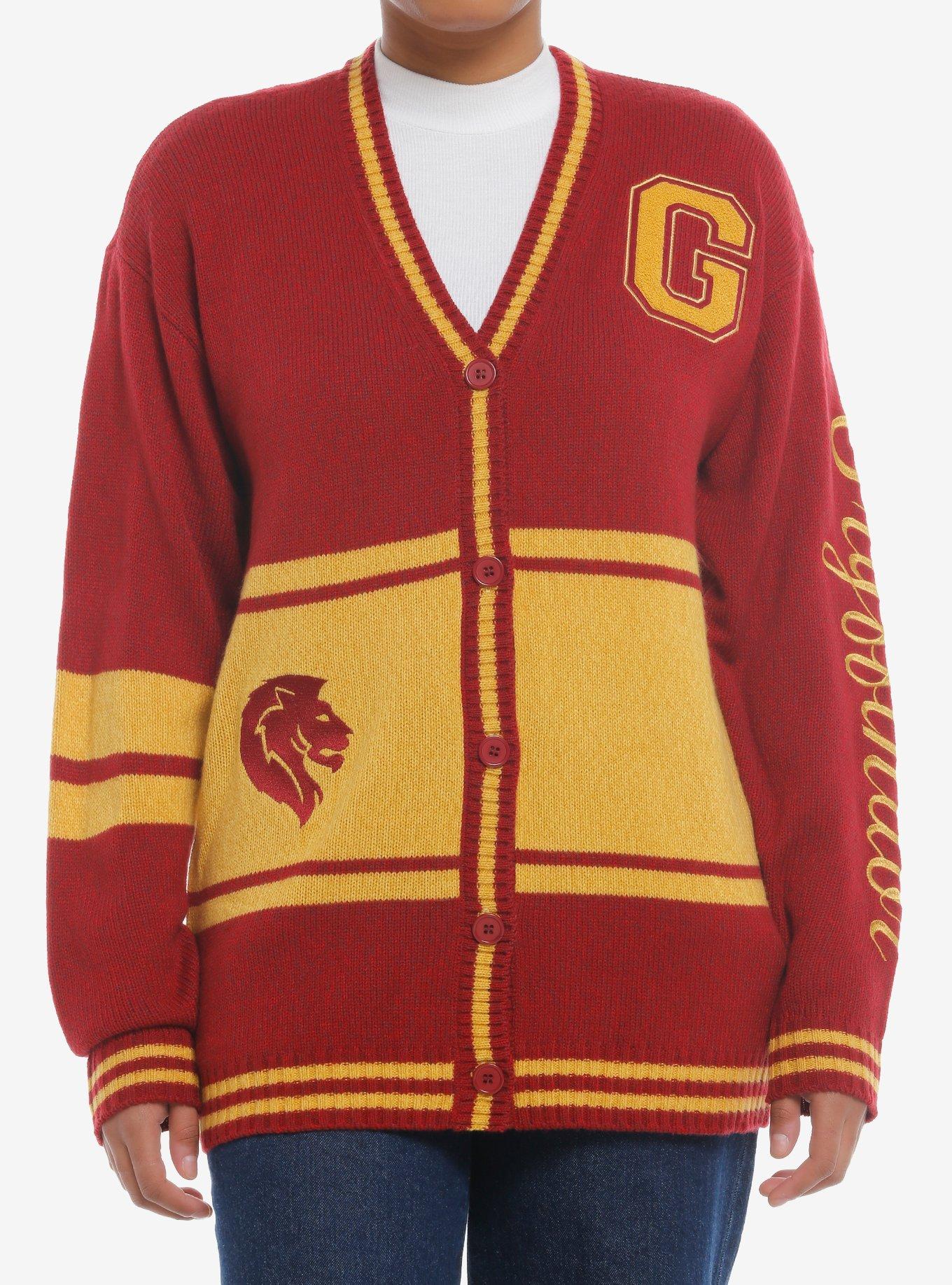 Harry Potter Gryffindor Varsity Cardigan, MULTI, hi-res