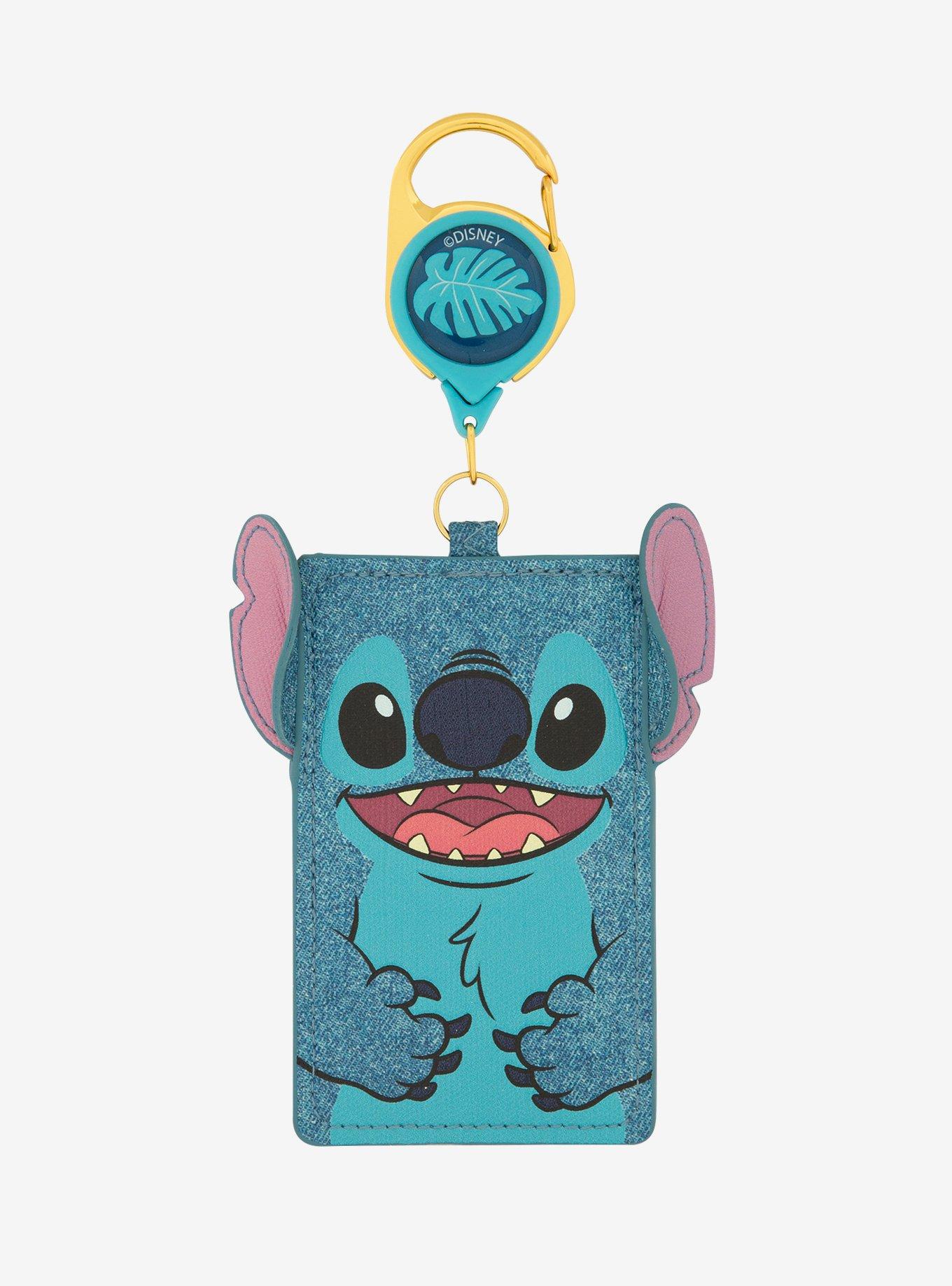 Disney Lilo & Stitch Denim Stitch Figural Retractable Lanyard - BoxLunch Exclusive