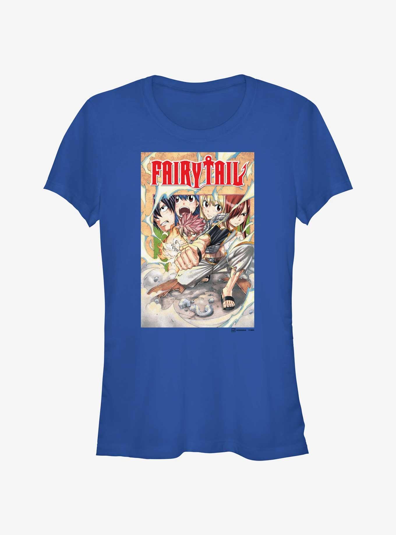 Fairy Tail Cover 3 Girls T-Shirt