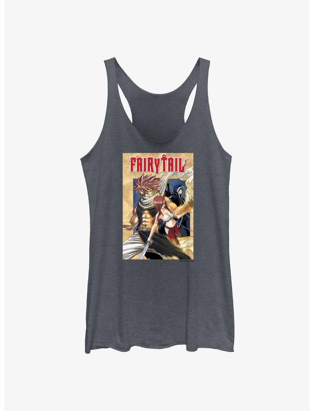Fairy Tail Cover Girls Tank, NAVY HTR, hi-res