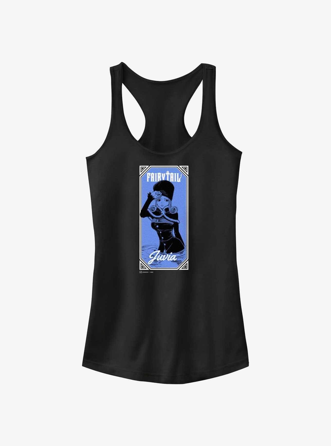 Fairy Tail Juvia Girls Tank, BLACK, hi-res