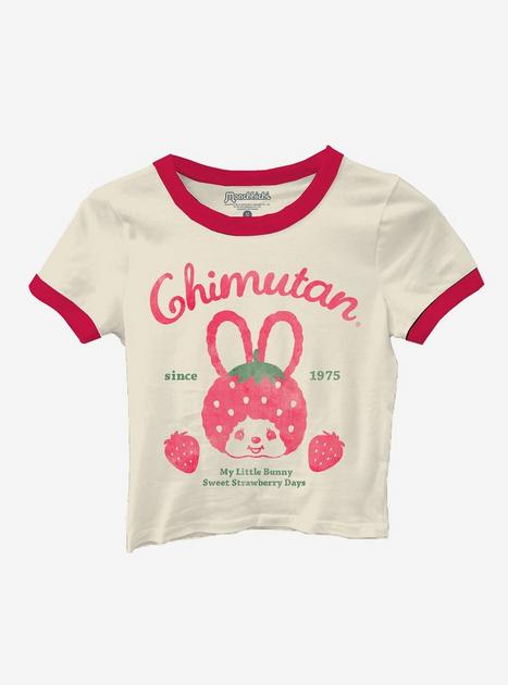 Monchhichi Strawberry Girls Ringer Baby T-Shirt | Hot Topic