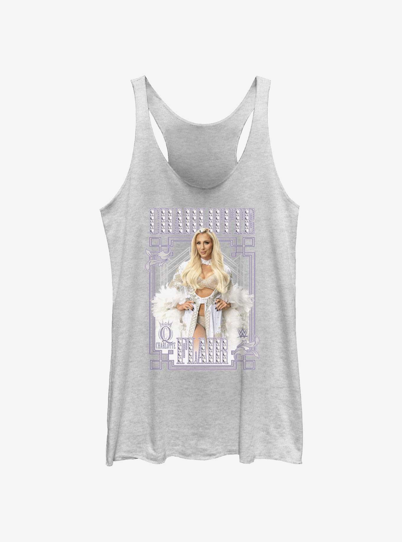 WWE Charlotte Flair Portrait Womens Tank Top