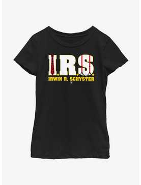 WWE IRS Irwin R Schyster Logo Youth Girls T-Shirt, , hi-res