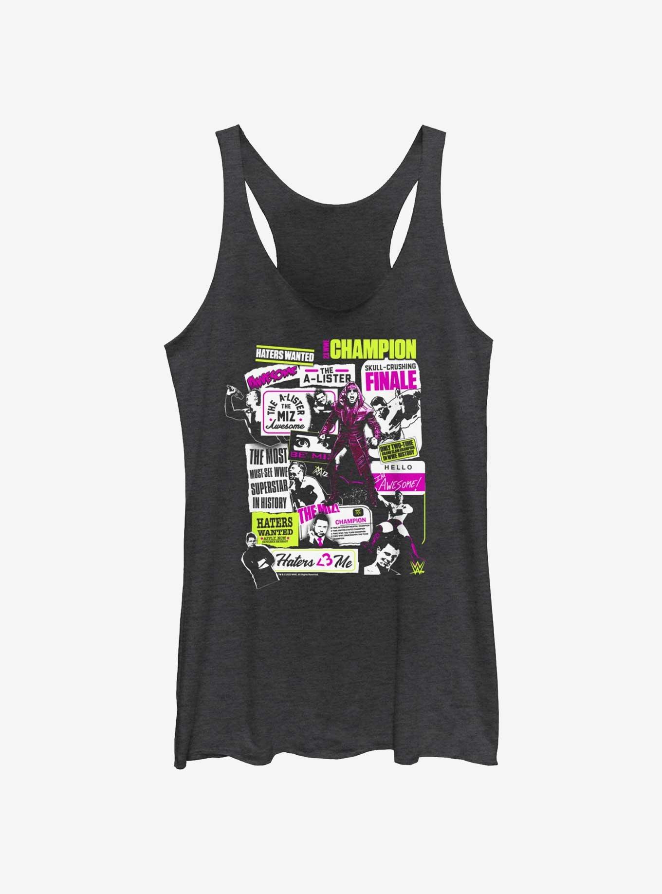 WWE The Miz Collage Womens Tank Top