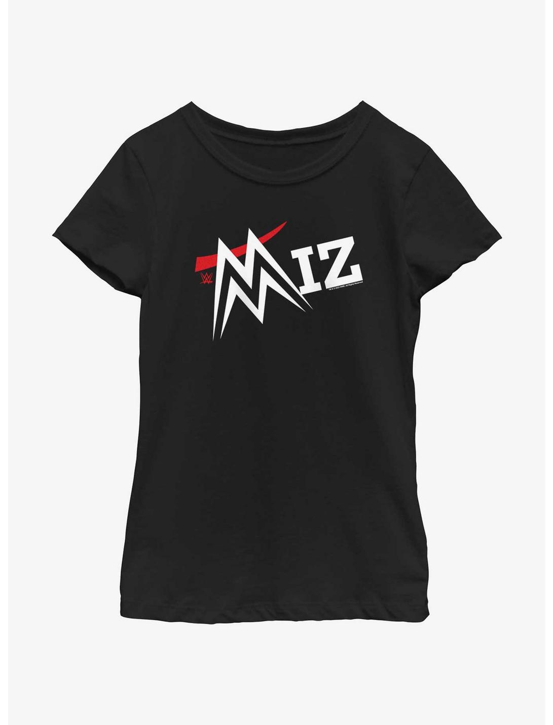WWE The Miz Logo Youth Girls T-Shirt, BLACK, hi-res