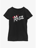 WWE The Miz Logo Youth Girls T-Shirt, BLACK, hi-res