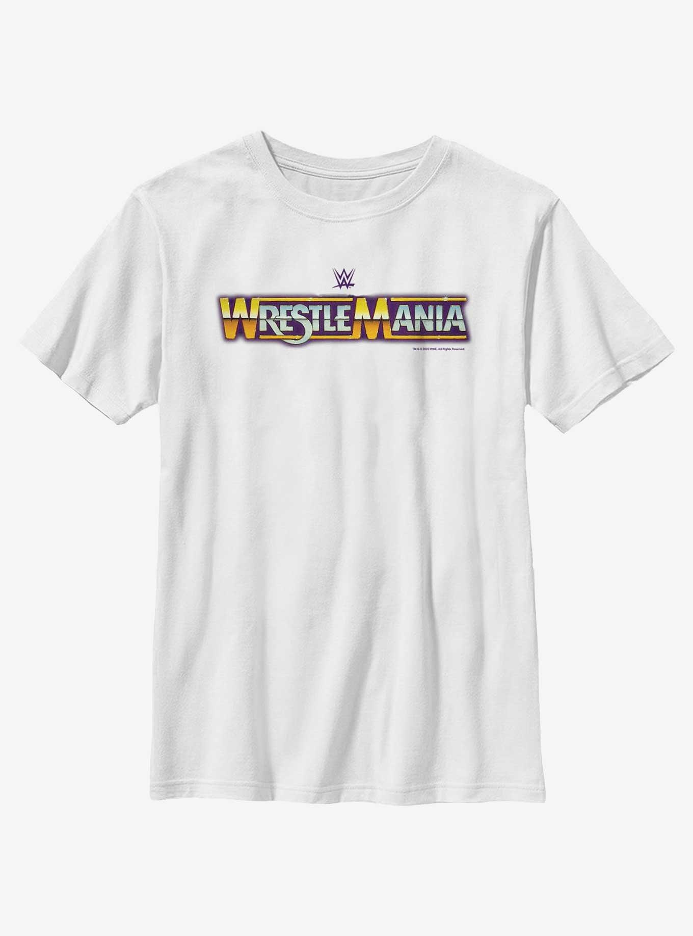 WWE WrestleMania Retro Logo Youth T-Shirt