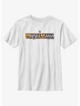 WWE WrestleMania Retro Logo Youth T-Shirt, WHITE, hi-res