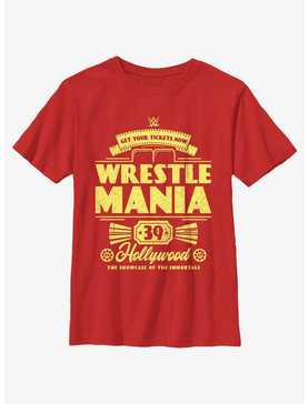 WWE WrestleMania 39 Get Your Tickets Hollywood Youth T-Shirt, , hi-res