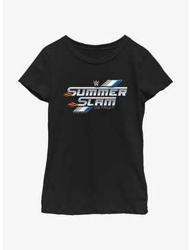 WWE SummerSlam Detroit Logo Youth Girls T-Shirt, , hi-res