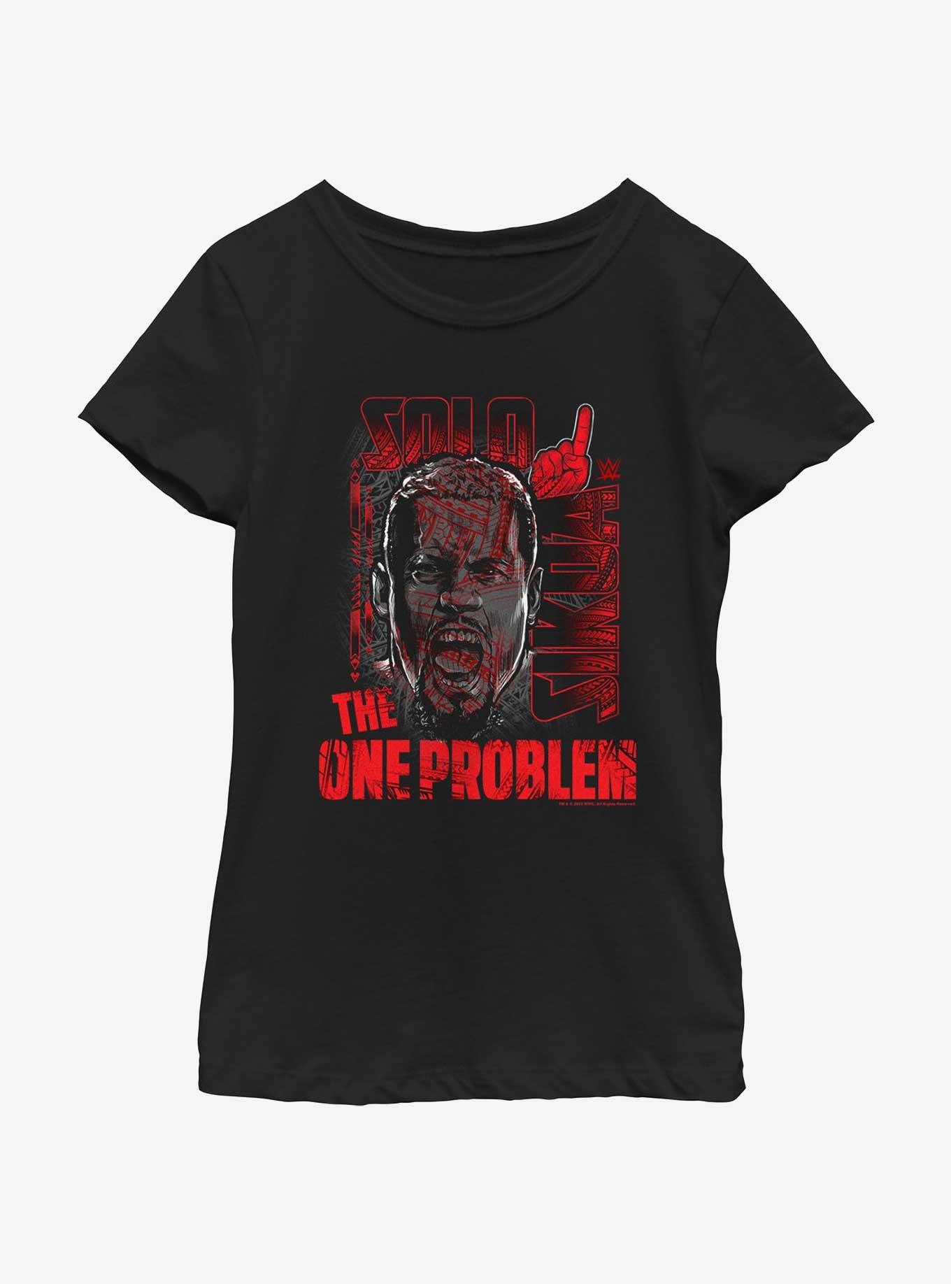 WWE Solo Sikoa The One Problem Youth Girls T-Shirt