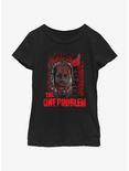 WWE Solo Sikoa The One Problem Youth Girls T-Shirt, BLACK, hi-res