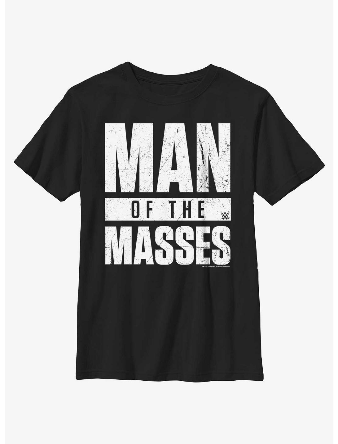 WWE Becky Lynch Man Of The Masses Youth T-Shirt, BLACK, hi-res