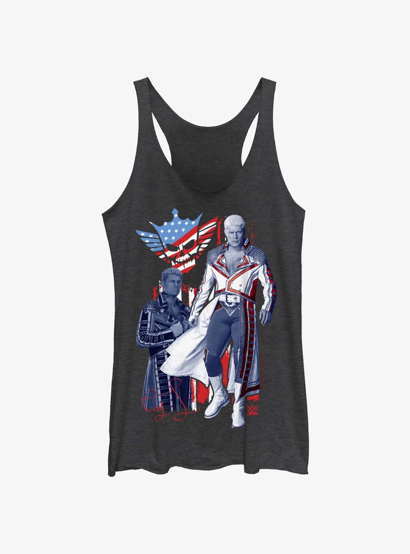 WWE Cody Rhodes Americana Portrait Womens Tank Top