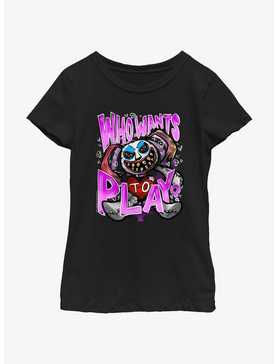 WWE Alexa Bliss Lilly Who Wants To Play Youth Girls T-Shirt, , hi-res