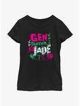 WWE Cora Jade Generation Of Jade Youth Girls T-Shirt, BLACK, hi-res