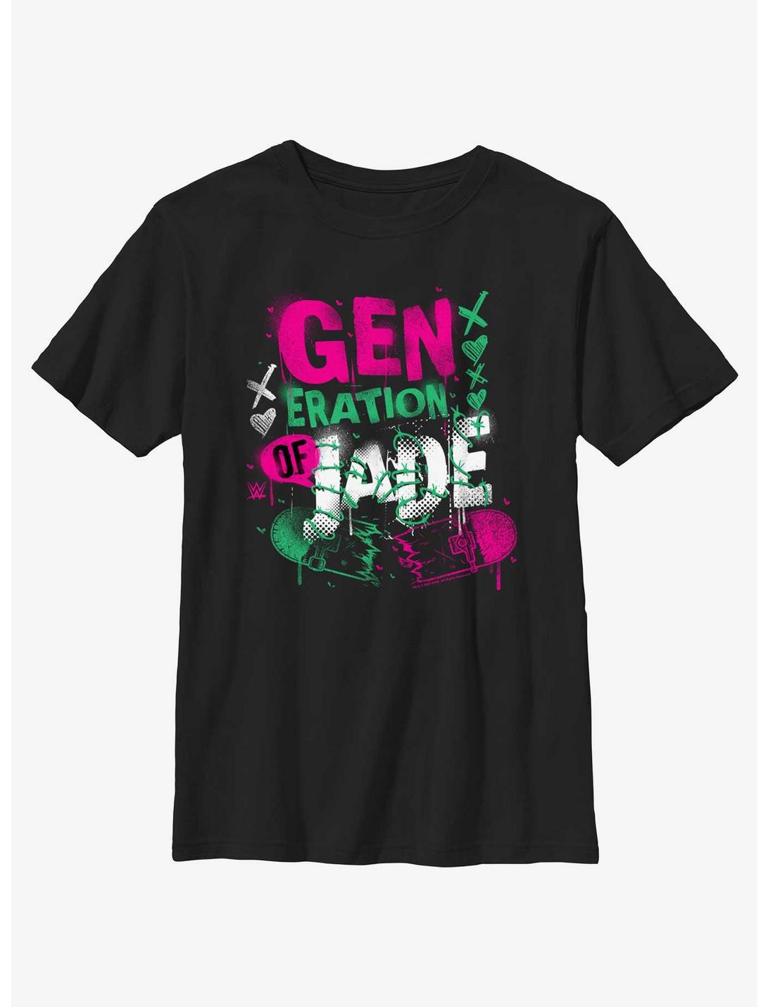 WWE Cora Jade Generation Of Jade Youth T-Shirt, BLACK, hi-res