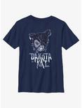 WWE Dakota Kai Cartoon Style Youth T-Shirt, NAVY, hi-res
