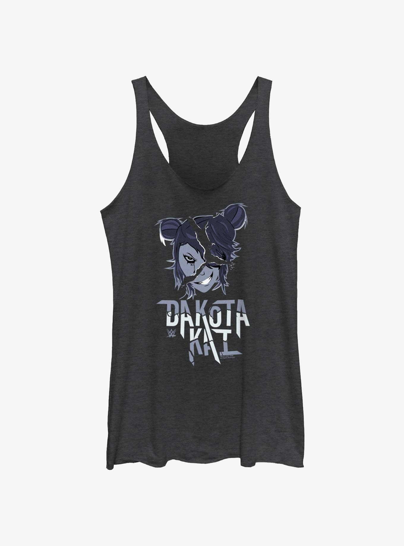 WWE Dakota Kai Cartoon Style Womens Tank Top