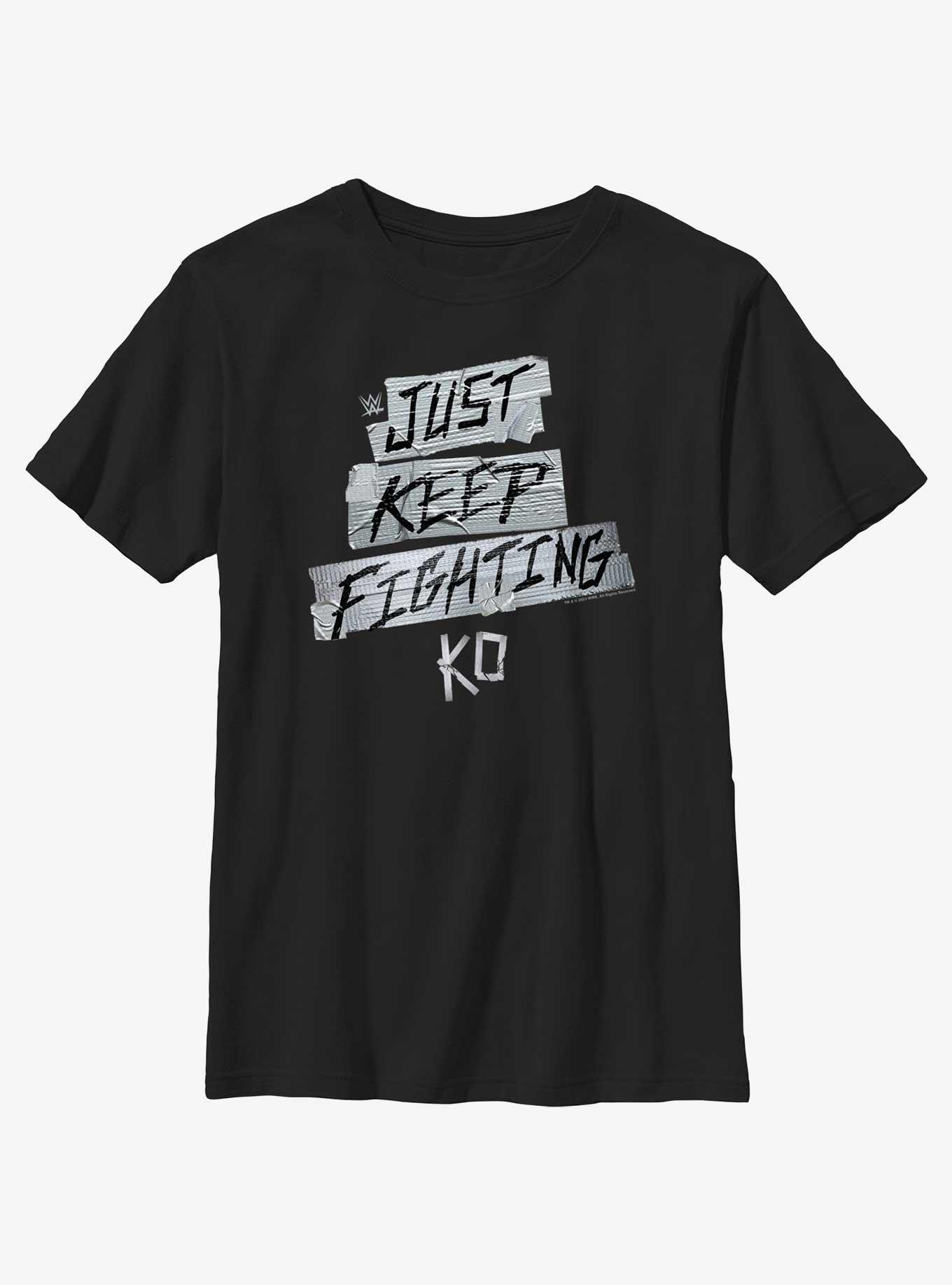 WWE Just Keep Fighting KO Youth T-Shirt