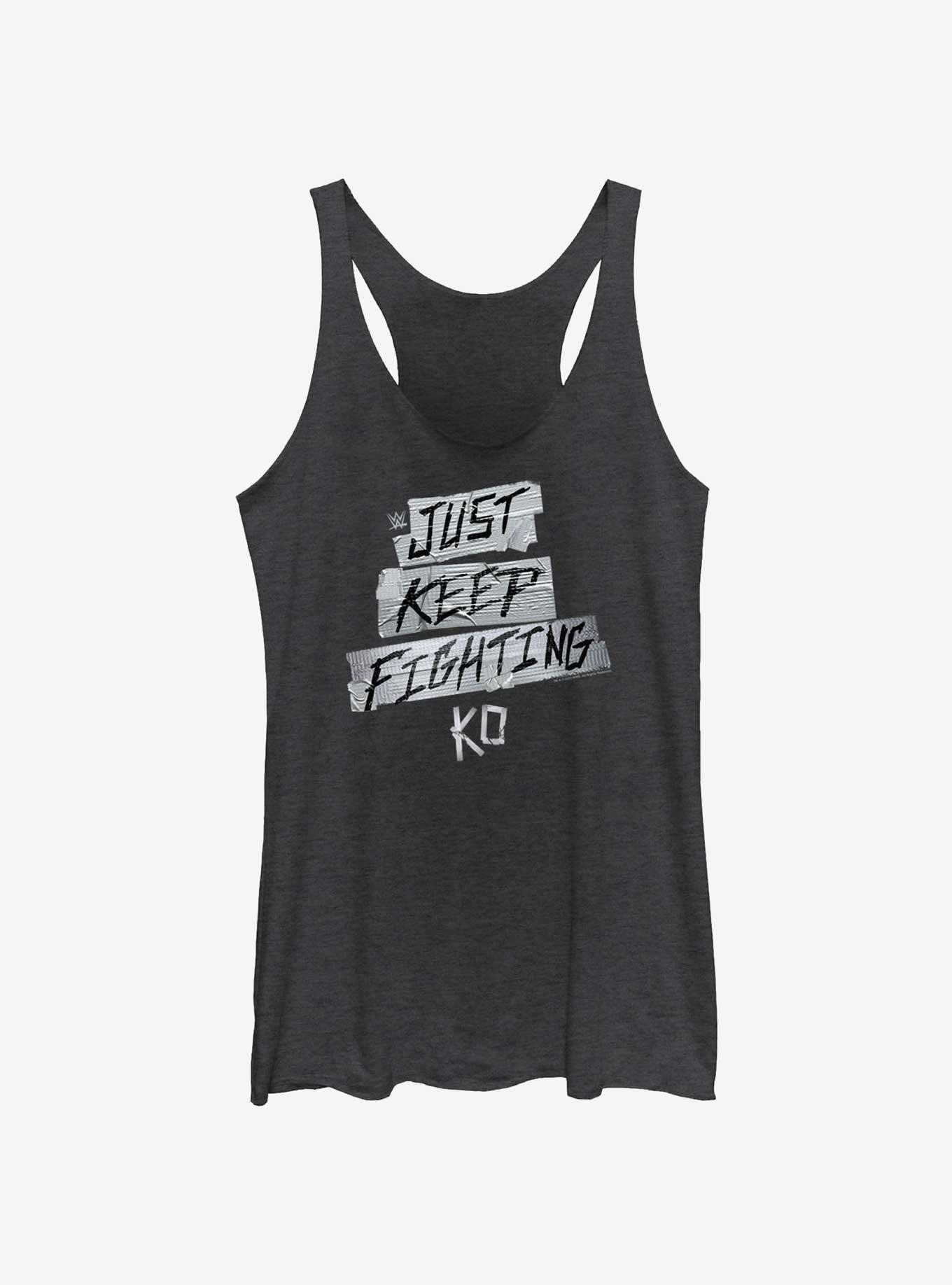 WWE Just Keep Fighting KO Womens Tank Top