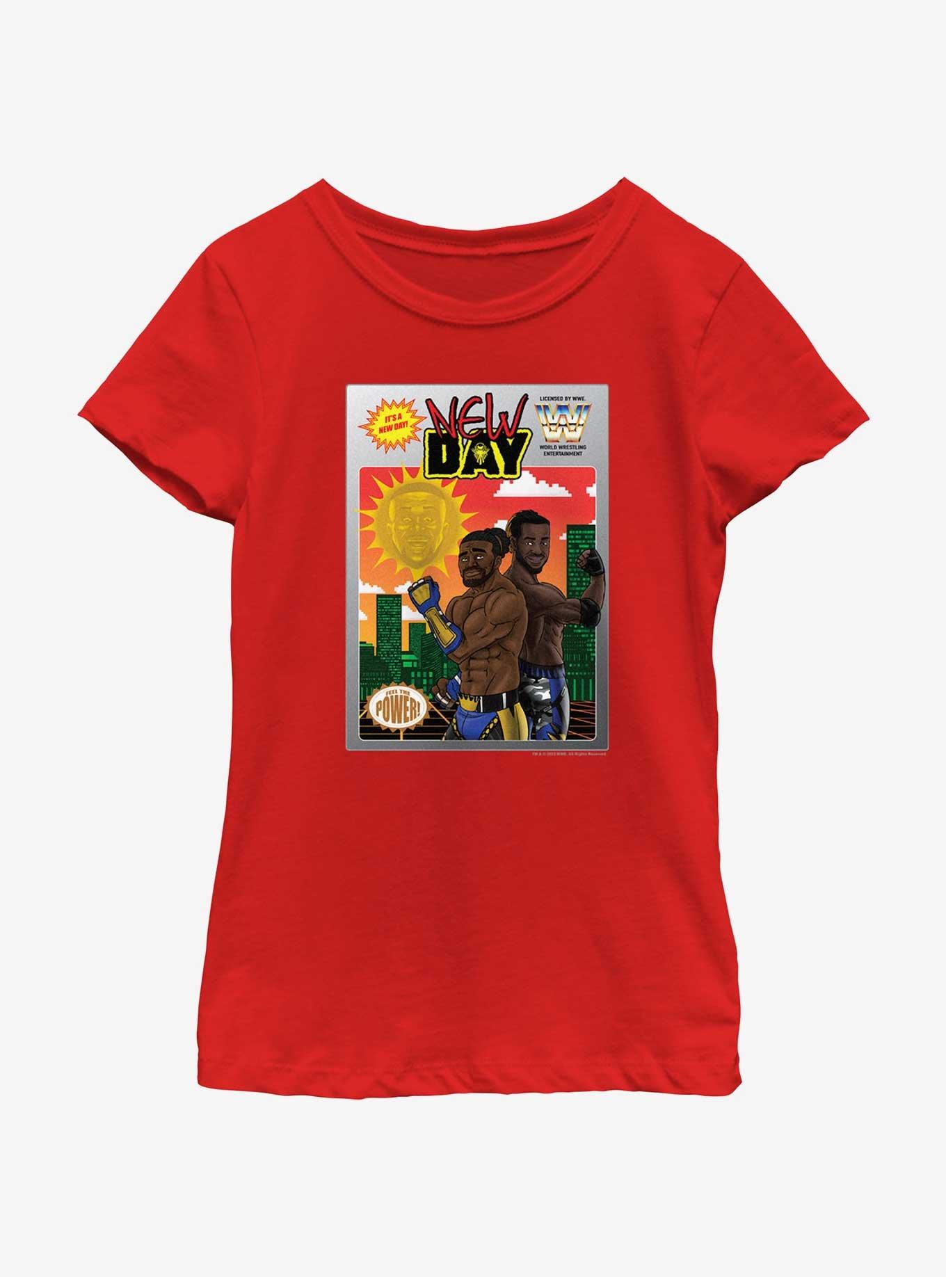 WWE The New Day Comic Cover Youth Girls T-Shirt