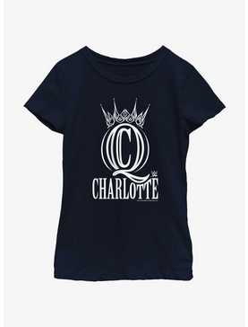 WWE Charlotte Flair Crown Logo Youth Girls T-Shirt, , hi-res