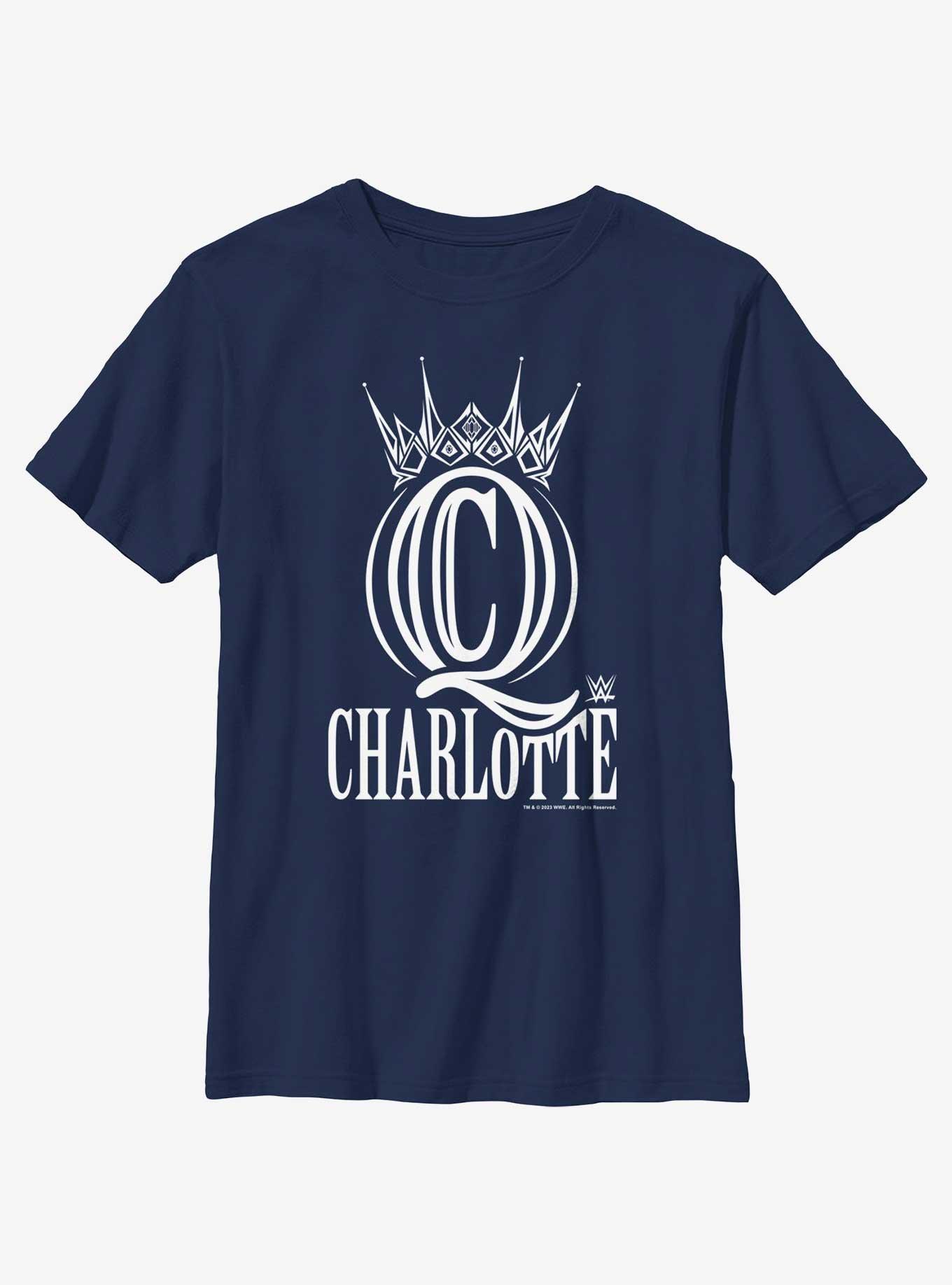 WWE Charlotte Flair Crown Logo Youth T-Shirt