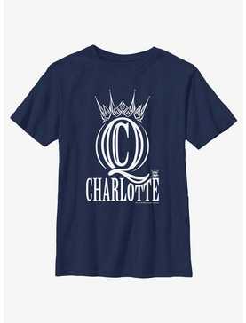 WWE Charlotte Flair Crown Logo Youth T-Shirt, , hi-res