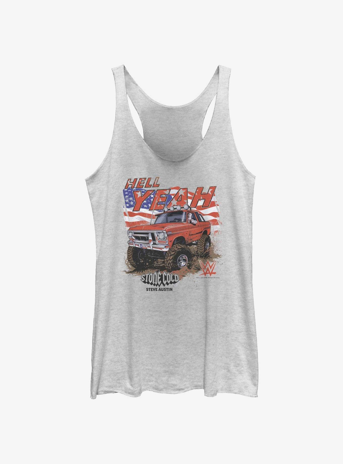 WWE Stone Cold Hell Yeah Truck Womens Tank Top