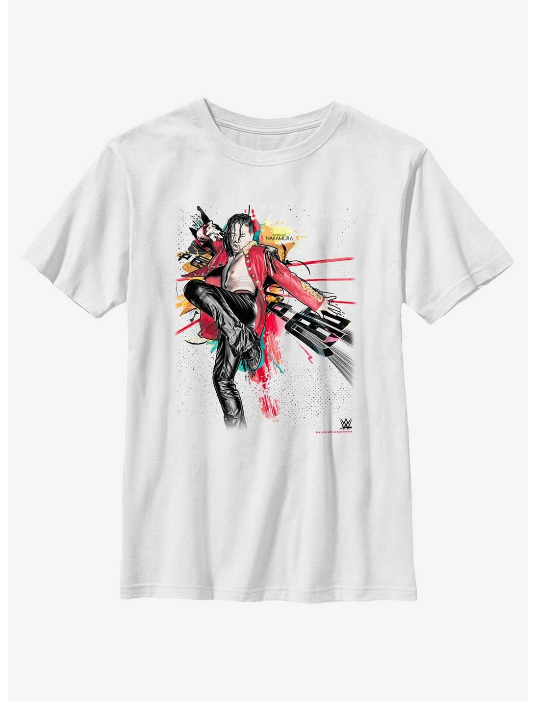 WWE Shinsuke Nakamura Color Pop Youth T-Shirt, WHITE, hi-res