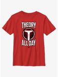 WWE Theory All Day Youth T-Shirt, RED, hi-res