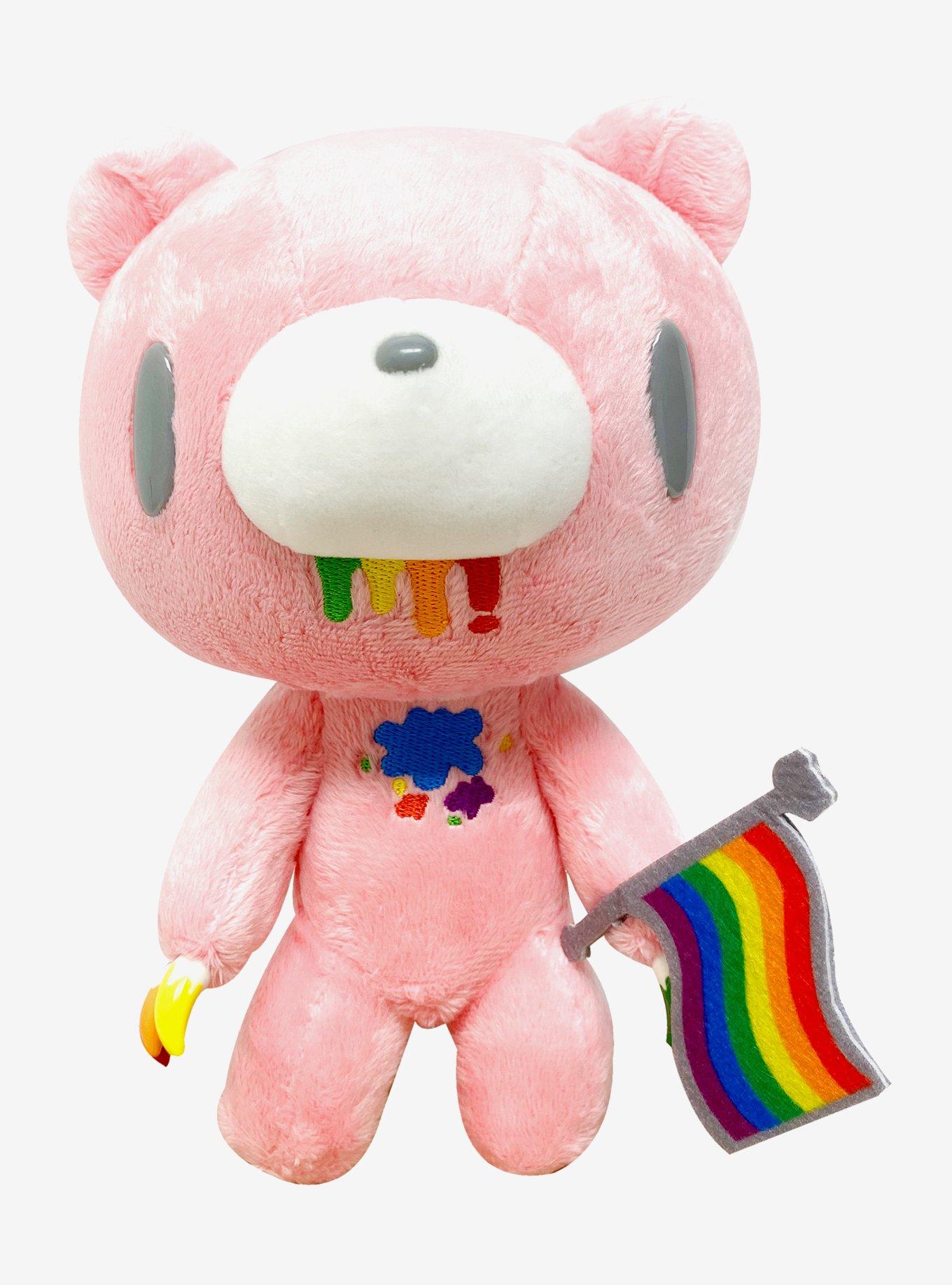 Pastel rainbow gloomy bear retailer plush