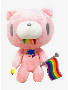 Gloomy Bear Rainbow Flag Plush, , hi-res