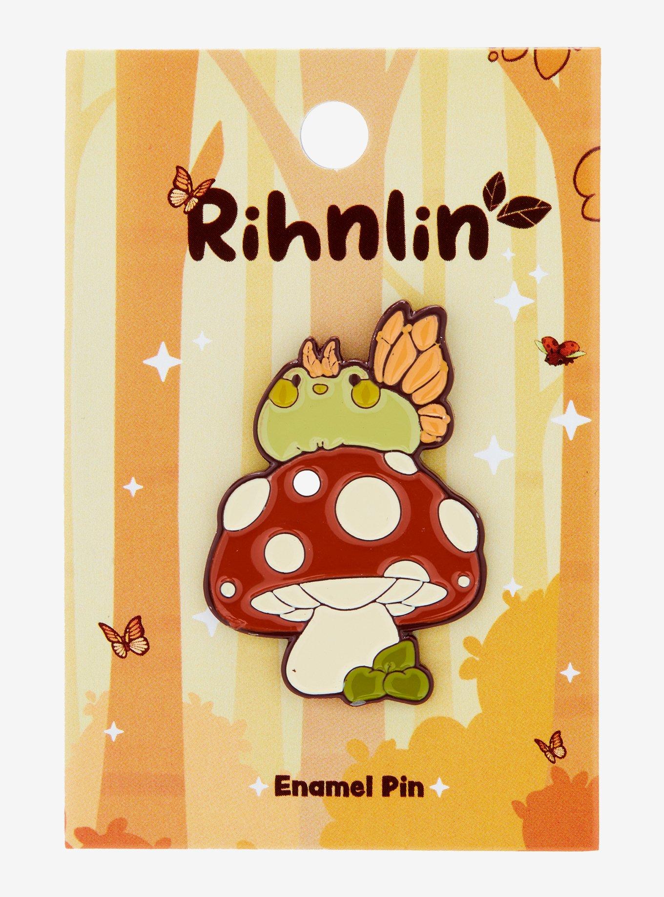 Frog Fairy Mushroom Pin By Rihnlin, , hi-res