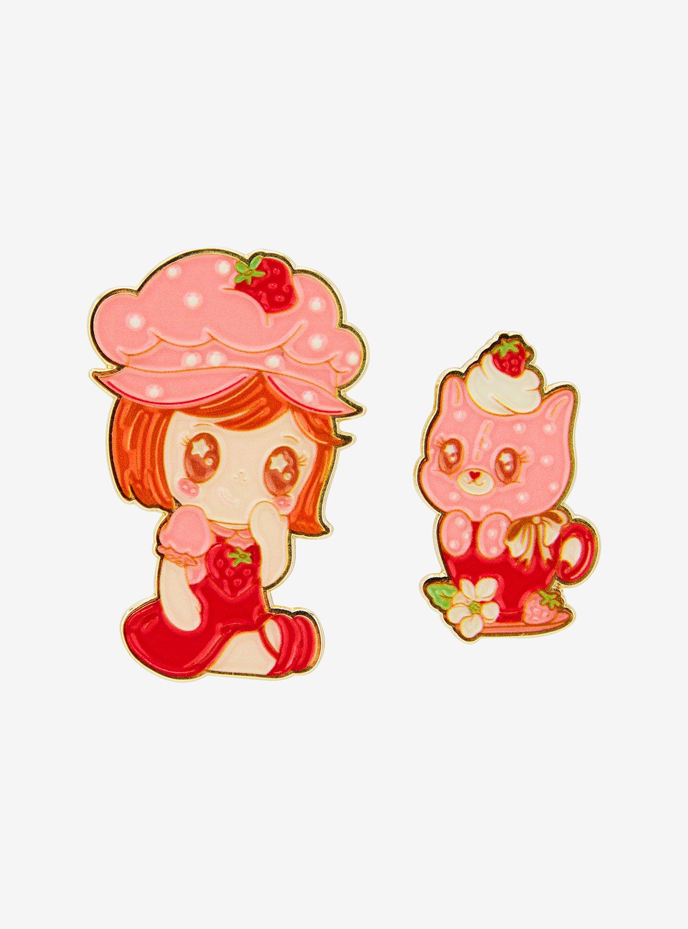 Strawberry Shortcake X Spooksieboo Duo Enamel Pin Set, , hi-res