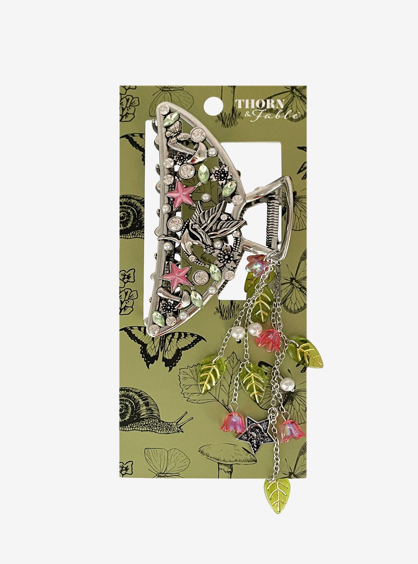 Thorn & Fable Forest Fantasy Claw Hair Clip, , hi-res