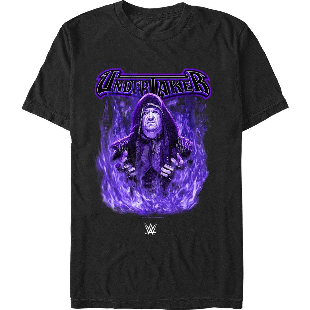 WWE The Undertaker Purple Flames T-Shirt