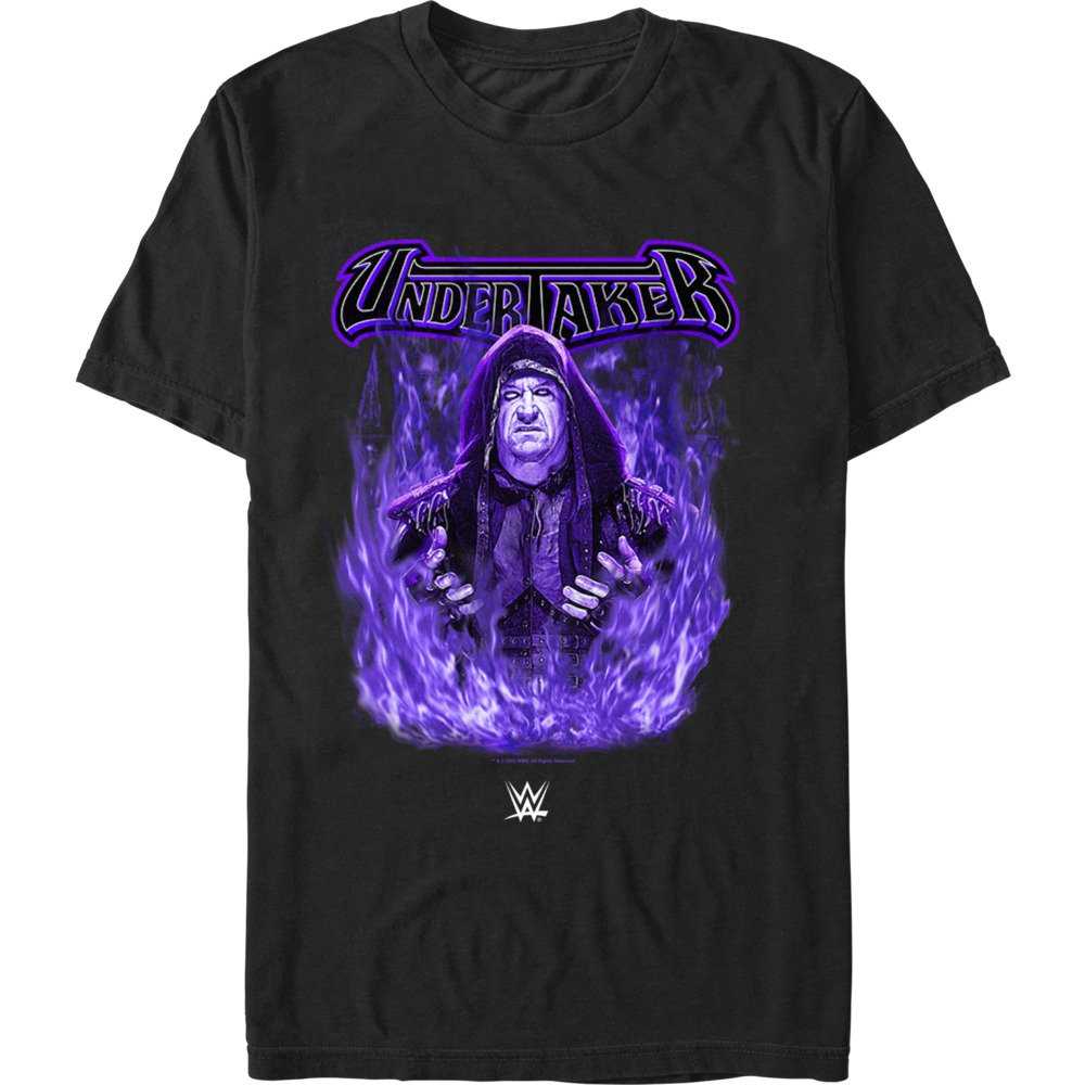 WWE The Undertaker Purple Flames T-Shirt, , hi-res